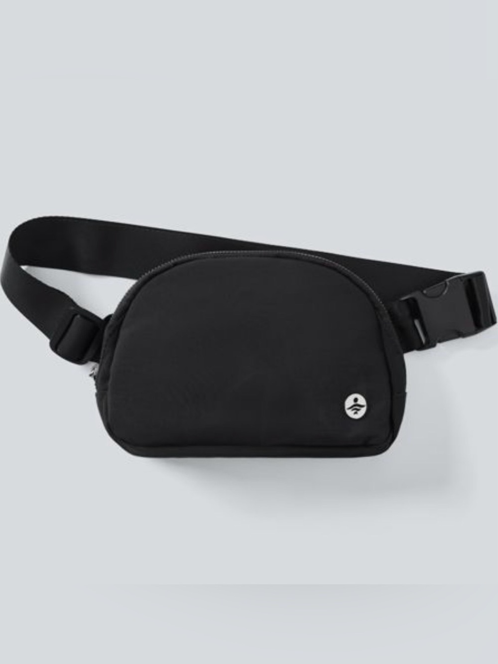 HALARA Black Belt Bag with Minimal Logo